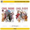 Disney Cool Mom Club and Cool Dad Club PNG bundle featuring family matching character-inspired designs