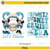 Disney Cruise 2026 PNG bundle with Let’s Cruise and Cruise Era designs