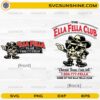 Ella Fella Club Western SVG bundle with vintage cowboy cartoon shirt designs