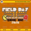 Field Day Milne-Kelvin Grove Game On 2026 SVG retro arcade school field day design for Cricut and Silhouette