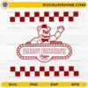Freddy Fazbear Pizza SVG featuring a retro pizza place sign and bear mascot for Cricut and Silhouette projects