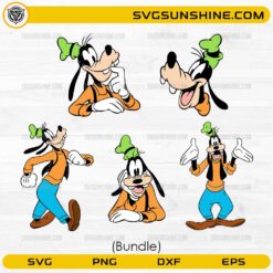 Goofy Bundle SVG digital download for Cricut and Silhouette