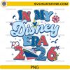 In My Disney Era 2026 PNG design with cruise-themed typography and nautical elements