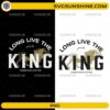 Long Live The King Harambe Safari Outfitters PNG vintage safari lion design for Animal Kingdom shirts and DIY crafts
