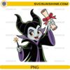 Maleficent graduation PNG cute villain graduate holding diploma