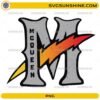 McQueen PNG with lightning bolt racing style design