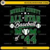 Murray County All Star Baseball Mom of #44 PNG sports design for baseball mom shirts
