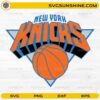 New York Knicks SVG basketball fan design for Cricut Silhouette and sports crafts