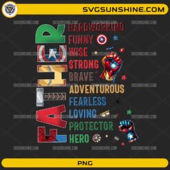 Superhero Dad PNG &ndash; Funny Father's Day Hero Digital Download