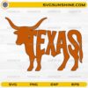 Texas Longhorn SVG western cow digital download design