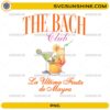 The Bach Club PNG bachelorette party cocktail fiesta design