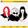 The Devil Wears Prada SVG fashion movie inspired character silhouette design