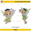 Cute Tinker Bell graduation PNG bundle with diploma and graduation cap