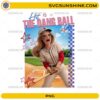 softball girl swinging bat hit the dang ball trendy design with stars