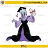 Ursula graduation PNG cute sea witch graduate holding diploma