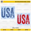 USA SVG Bundle patriotic designs for Cricut and Silhouette