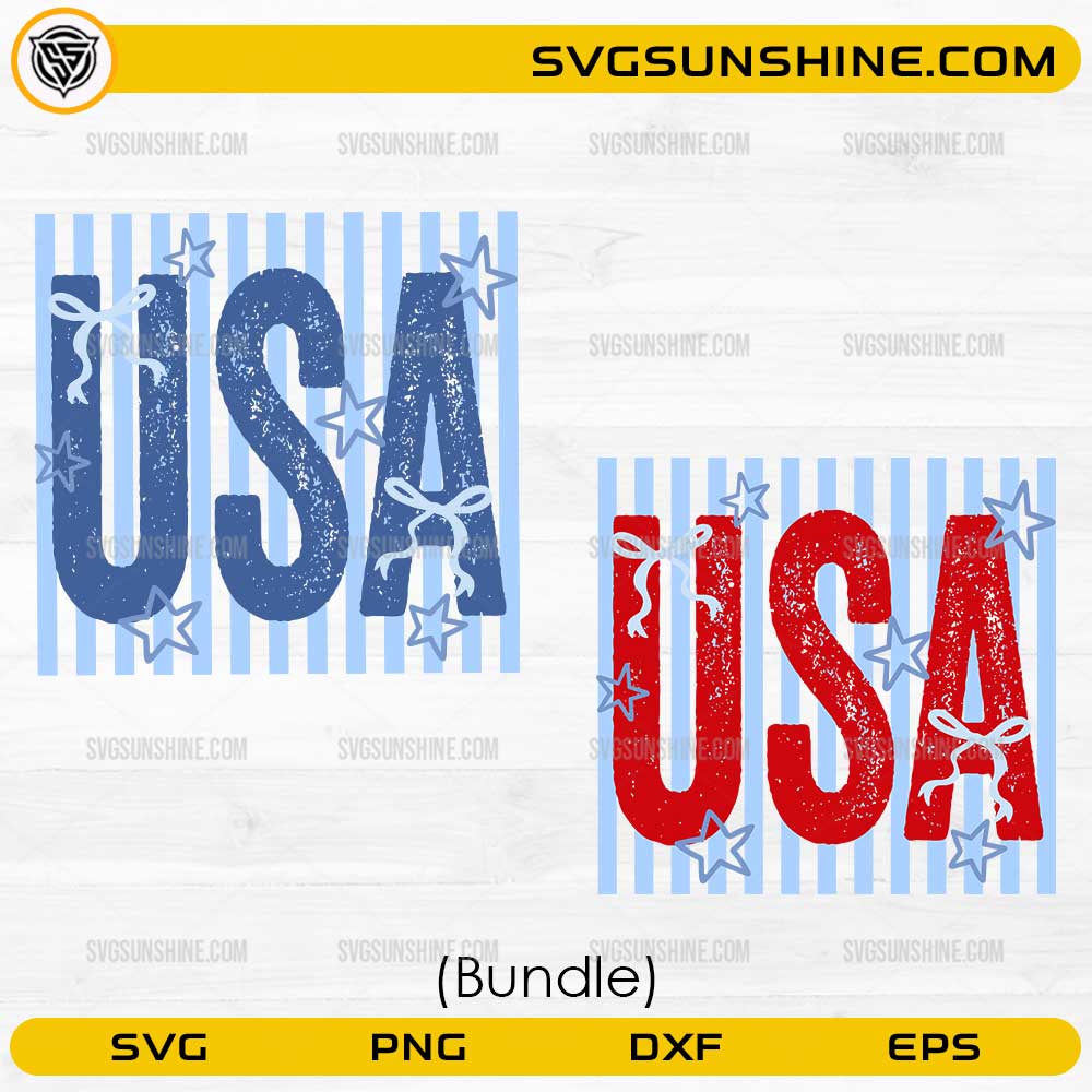 USA SVG Bundle patriotic designs for Cricut and Silhouette