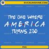 4th of July America Turns 250 PNG clipart, patriotic Independence Day design