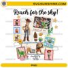 Reach For The Sky Toy Story PNG – Andy’s Toys Retro Cartoon Digital Download