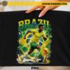 Achraf Hakimi Brazil PNG soccer player football design