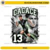 Cacace New Zealand World Cup 2026 PNG with number 13 jersey and silver fern football fan art