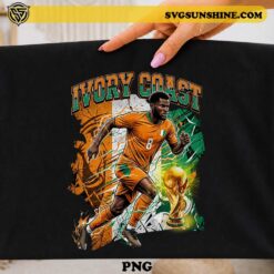 Franck Kessié Ivory Coast PNG soccer player football design