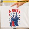 Funny Shake & Bake 4th of July PNG featuring a vintage George Washington patriotic illustration for Fourth of July t-shirts, sublimation printing, Cricut projects, and America 250 merchandise.