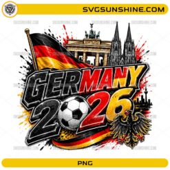 Germany World Cup 2026 PNG, German Football Fan Art Digital Download