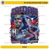 Isidor Haiti World Cup 2026 PNG with number 18 jersey and bold football fan art