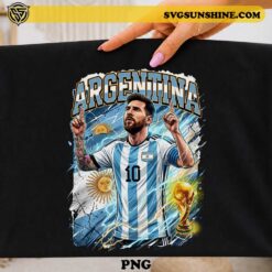 Lionel Messi Argentina PNG soccer player World Cup champion design