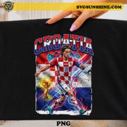 Luka Modrić Croatia PNG soccer player football design