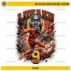 Lukaku Belgium Soccer PNG with number 9 striker artwork, red black yellow colors, and dynamic football design