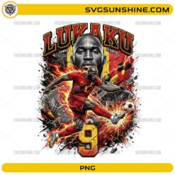 Lukaku Belgium Soccer PNG, Belgium Football Striker Digital Design