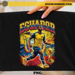 Moisés Caicedo Ecuador PNG soccer player football design