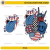 Retro 4th of July PNG Bundle featuring American flag tongue and patriotic vintage graphics