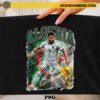 Riyad Mahrez Algeria PNG soccer player football design