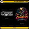 San Antonio Spurs 2026 Champions Bundle PNG with Western Conference Champions front design and championship trophy back artwork