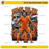 Van Dijk Netherlands World Cup 2026 PNG with number 4 jersey and bold football fan art