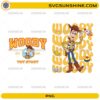 Woody Toy Story PNG Bundle featuring two cowboy-inspired cartoon designs for sublimation and Cricut projects.