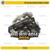 Big Boy 4014 2026 PNG featuring a vintage steam locomotive with dramatic smoke and transparent background