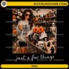 Halloween Shopping Barbie PNG featuring spooky shopping scene and Just A Few Things quote