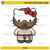 Horror Hello Kitty Hannibal Lecter PNG cute horror Halloween digital design