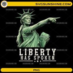 Liberty Has Spoken PNG with Statue of Liberty patriotic basketball artwork