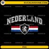 Nederland Netherlands Lion PNG with Dutch flag stripe and lion crest