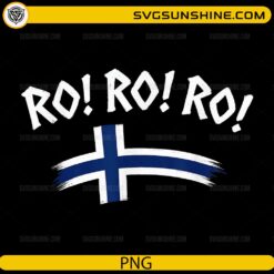 Ro! Ro! Ro! Norway PNG featuring a Norwegian flag fan chant design