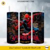 Spider man tumbler png design wrap for 20oz skinny tumbler sublimation