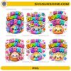 In My Dumpling Era Bundle PNG featuring six cute kawaii dumpling designs with colorful rainbow lettering and floral decorations