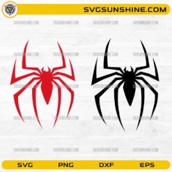 Spider Logo Bundle SVG featuring multiple modern spider emblem designs for Cricut and Silhouette