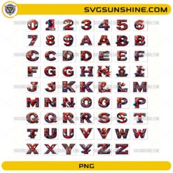 Spider Man Alphabet