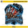 Carolina Panthers Freddy Krueger PNG featuring Put Me In The Game quote and horror football artwork